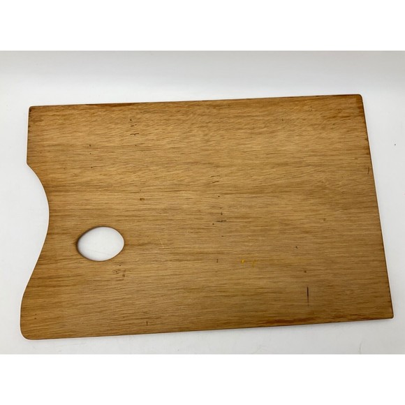 Artist Wood Painters Palette Oil Paint Multicolor Rectangular 16 X 10 - Picture 7 of 7